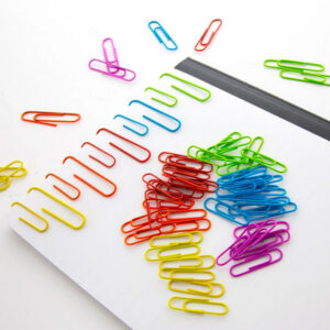 Paper Clips (33 mm), Assorted Colors - Image 3