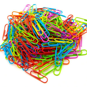 Paper Clips (33 mm), Assorted Colors - Image 2