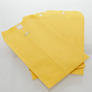 BAZIC 9" x 12" Clasp Envelope, 4-Pack - Image 4