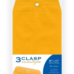 BAZIC 10" x 13" Clasp Envelope, 3-Pack