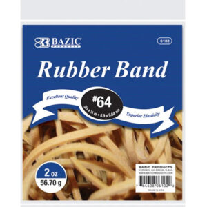 Large Rubber Bands, 2 oz. #64