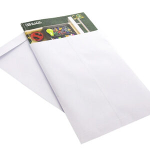 BAZIC 9" x 12" Self-Seal White Catalog Envelope, 5-Pack** COMING SOON!** - Image 3