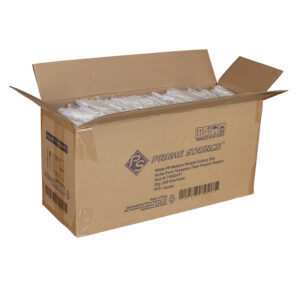 White Medium Weight Wrapped Plastic Cutlery Pack with Napkin and Salt / Pepper Packets - 250/Case - Image 2