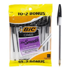 BIC Cristal Xtra Smooth Ballpoint Pen - Black-Coming Soon**