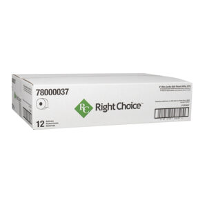 Right Choice™ Paper Ultra JRT Tissue 2-Ply, White, 9", 1/CS/12 Rolls - Image 2