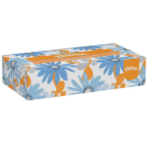 Facial Tissue, 8.4"x8.0", 2-Ply, Kleenex, 100 SH/BX - Image 1