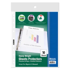 Sheet Protectors Heavy Weight Top Loading (10/Pack) - Image 1