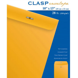 Clasp Envelopes 10" X 13"-100 ct - Image 1