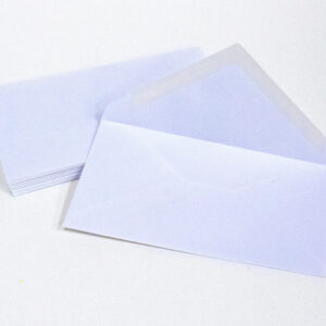 (#6) 3/4 Gummed Closure White Business Envelopes - Image 2