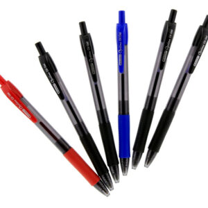 Assorted Color Oil-Gel Ink Retractable Pen w/ Grip - Image 2