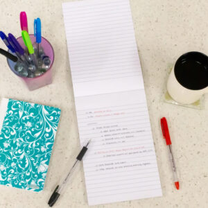 Writing Tablet Ruled 6" X 9" -100ct- Legal Size - Image 2