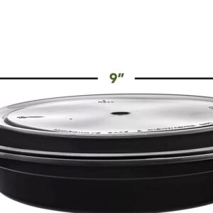 Meal Prep 48oz Round Plastic Microwavable Food Containers & Lids - Image 3