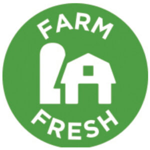 1" Farm Fresh Icon Label -1000 - Image 1
