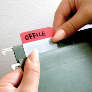 Filing Tabs 2" x 1.5" 6 Ct. - 30 Tabs - Image 2