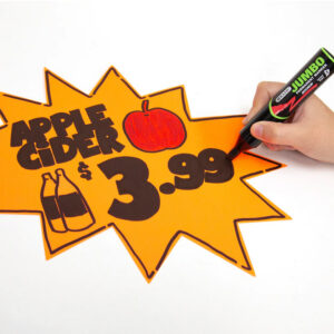 Permanent Marker Chisel Tip Jumbo 8mm - 2/Pack - Image 2