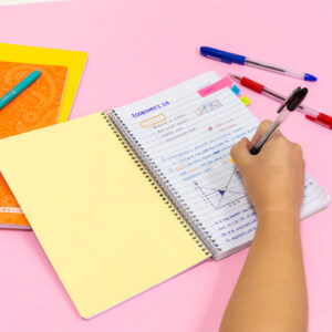 Notebook Spiral W/R 3-Subject 9.5" X 5.75" 120 Ct. - Image 4