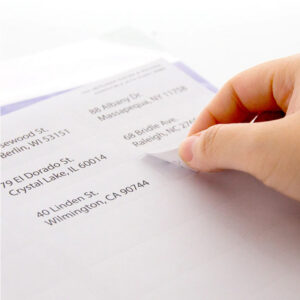 White Address Labels 1" X 2 5/8" - 300/Pack - Image 3