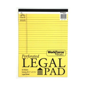 LEGAL PADS 8 1/2"X11 3/4" - 50SH/RULED/12-Pack - Image 1