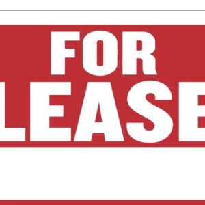 For Lease Sign- 12" X 16" - Image 1