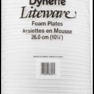 9” Foam Medium Duty Plates -125 Count - Image 2