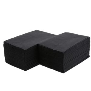 DINNER NAPKIN 2-PLY Black 15" X 17", 1000Cnt/Case - Image 2