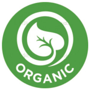 1" Organic Icon Label -1000