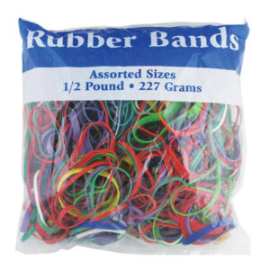 Assorted Rubber Bands, 1/2 lb.
