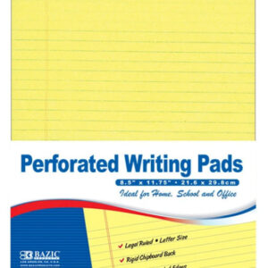 Writing Pads 8.5" X 11.75"-50 Ct.