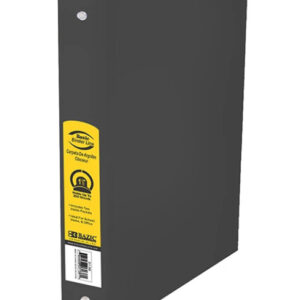 Binder 1.5" Black 3-Ring w/ 2-Pockets