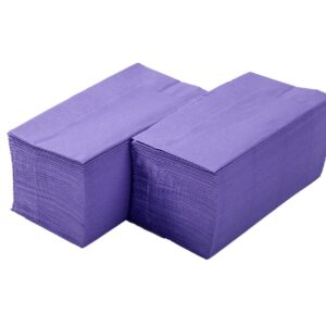 DINNER NAPKIN 2-PLY Purple 15" X 17", 125 cnt