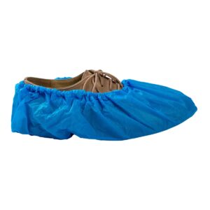 CROSS LINKED PE SHOE COVER 16.5" Large BLUE, 100 cnt