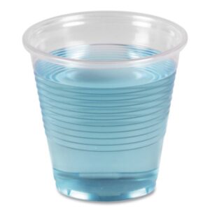 5 oz Cups, Plastic Cold Cups, Polypropylene, 100 Cups/Sleeve, 25 Sleeves/Case
