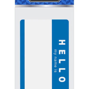 Name Badge Label "HELLO my name is"